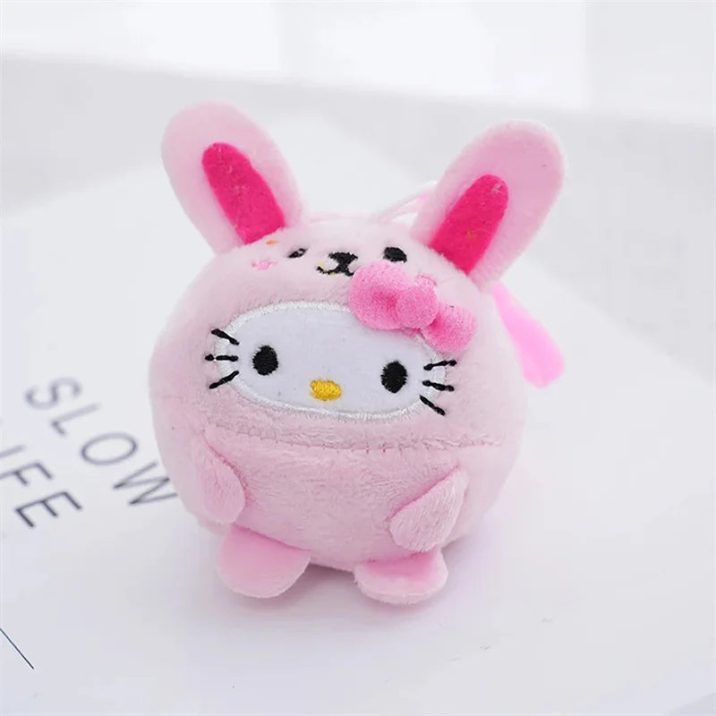 Malta Peixe Cartoon Sanrio Plush Keychain - Image 9