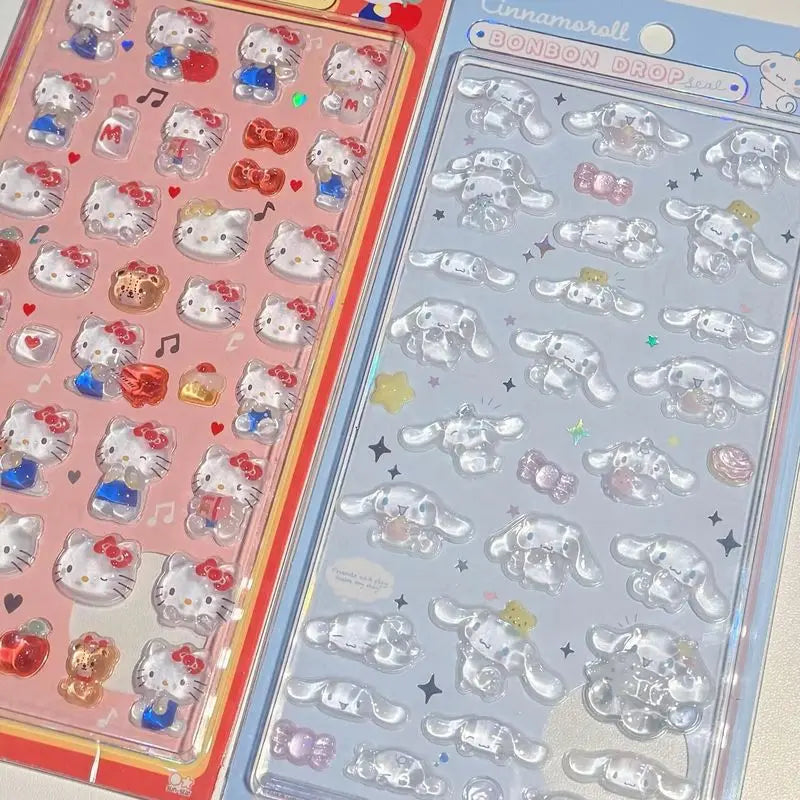 Hello Kitty 3D Crystal Sticker - Image 2