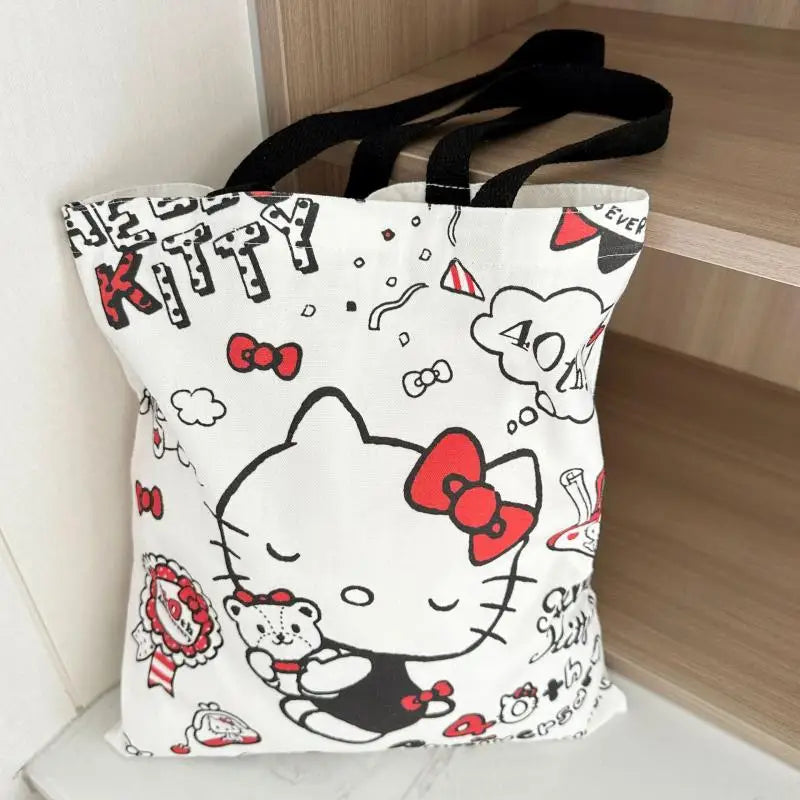 Sanrio Hello Kitty Canvas Tote Bag - Image 6