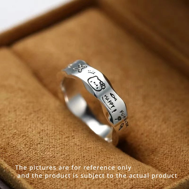 Sanrio Hello Kitty Cartoon Rings - Image 8