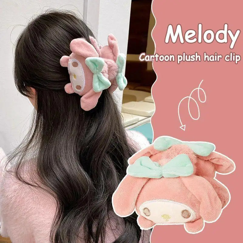 Plush Series Sanrio Kuromi & Cinnamoroll Hair Clip - Image 10