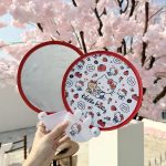 Sanrio Hello Kitty Reflector Panel Circular Fan