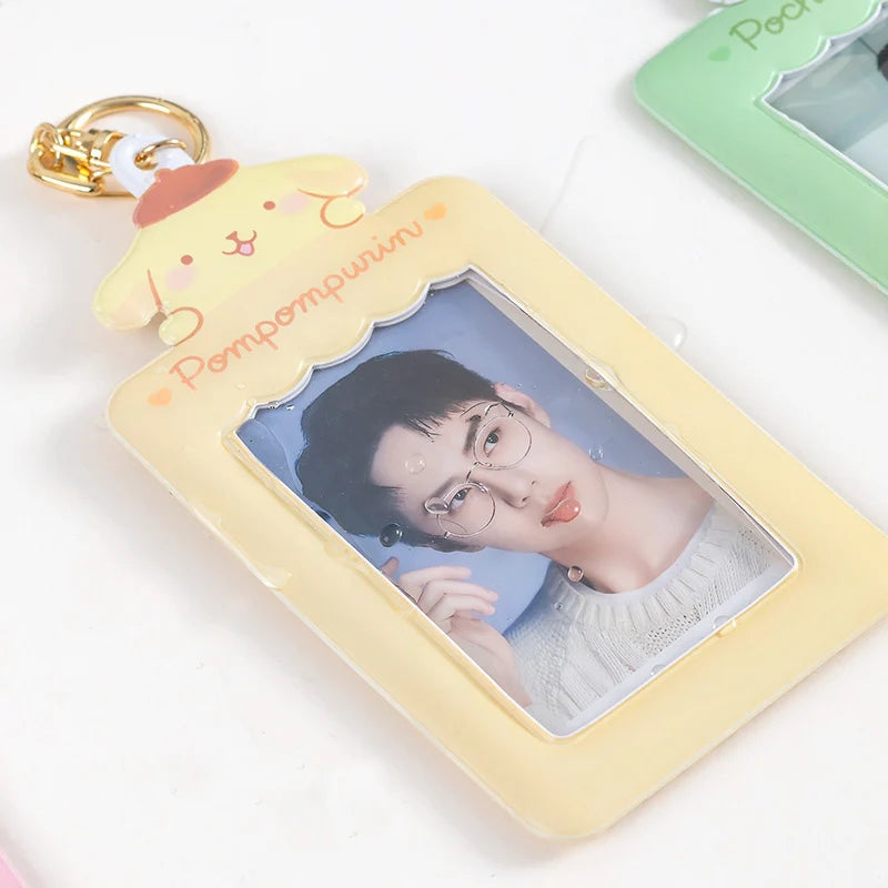 Kawaii Sanrio Hello Kitty Card Holder Keychain - Image 4