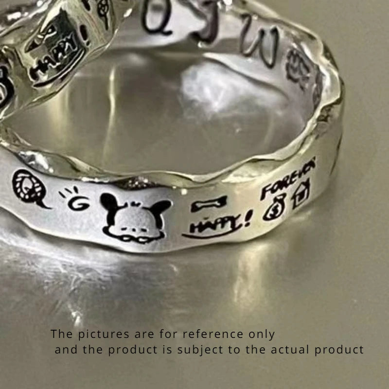 Sanrio Hello Kitty Cartoon Rings - Image 7