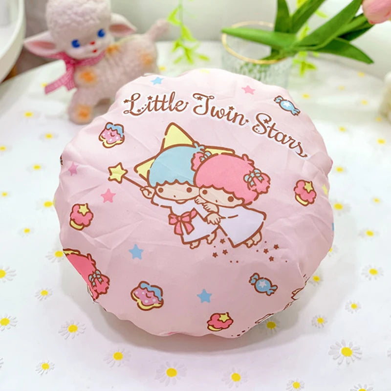 Sanrio Hello Kitty Double-Layer Thickened Large Adult Shower Cap - Image 11