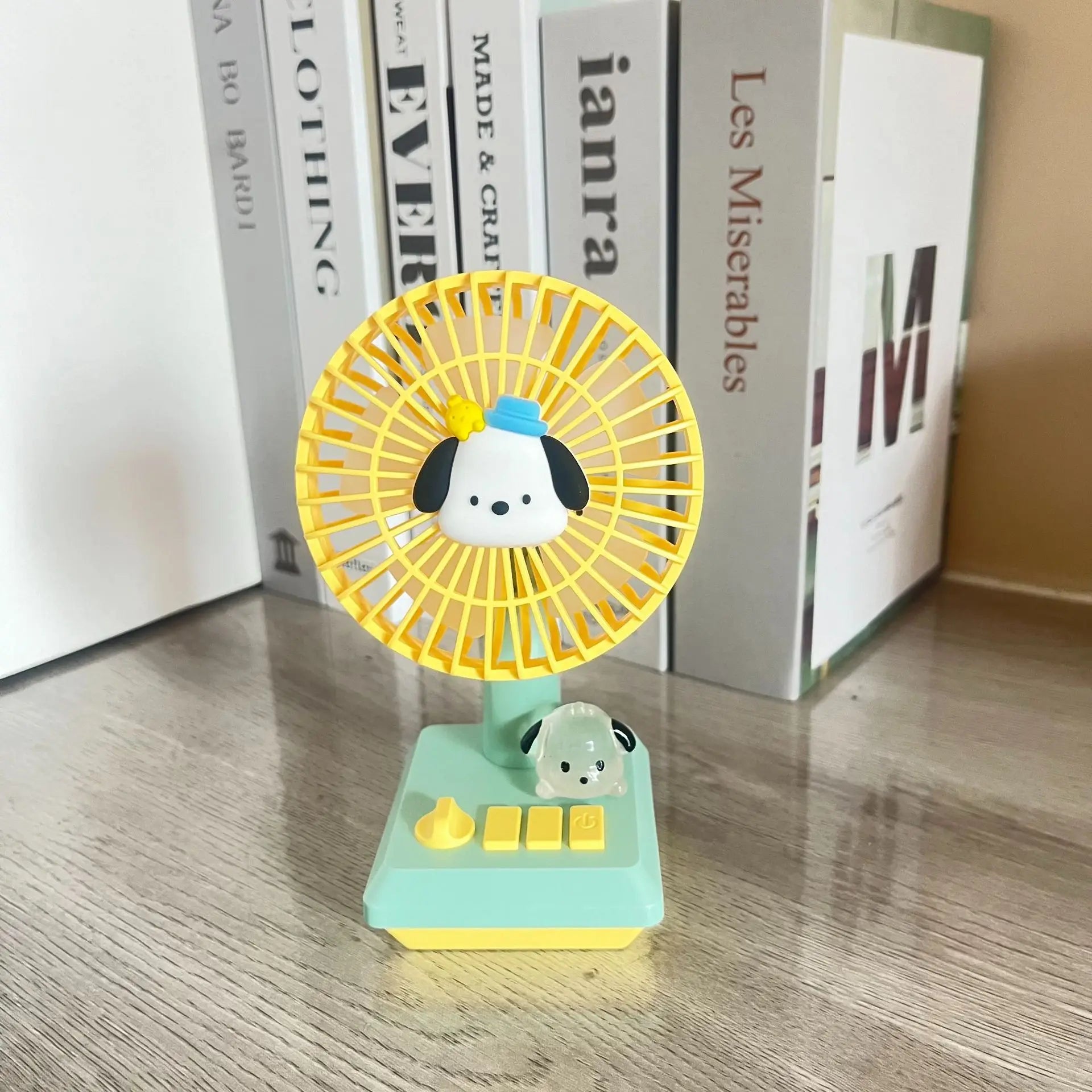 Sanrio Hello Kitty & Kuromi Desktop Small Fan - Image 5