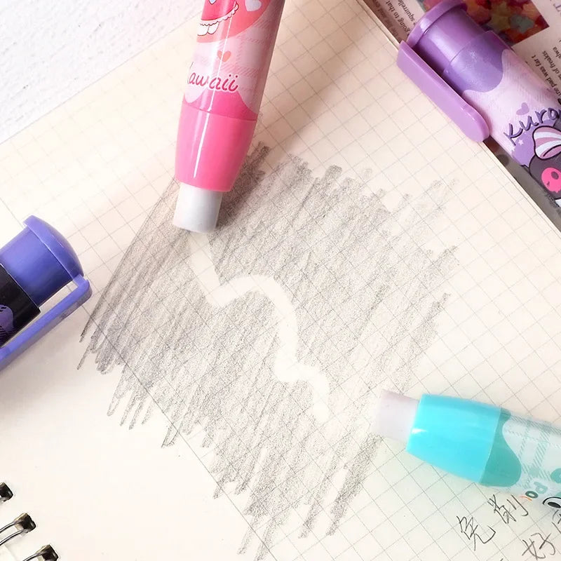6pcs Sanrio Press Eraser Set - Image 4