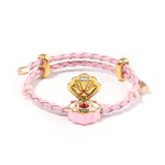 Mermaid Melody Pink Beaded Bracelet