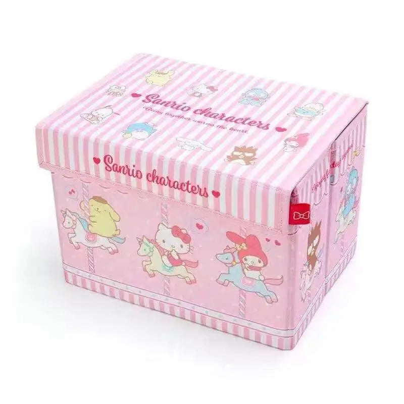 Cute Sanrio Cinnamoroll My Melody Cartoon Desktop Storage Box - Image 8