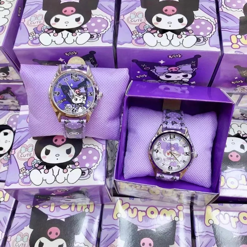 Kawaii Sanrio PU Leather Digital Watch - Image 4