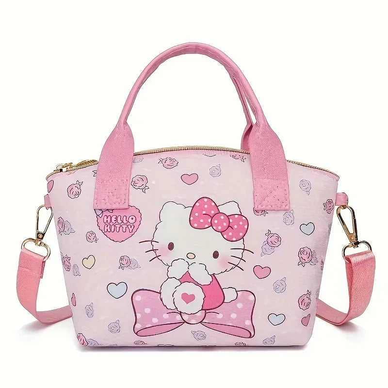 Sanrio Kuromi & Hello Kitty Cartoon Crossbody Bag - Image 5