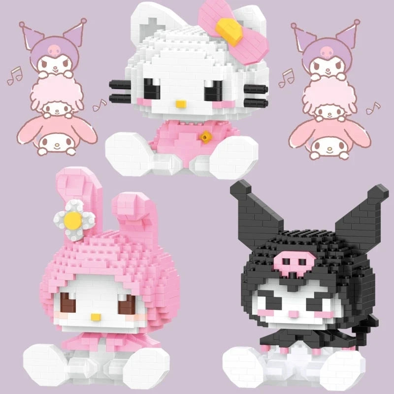 Sanrio Anime Building Blocks Set