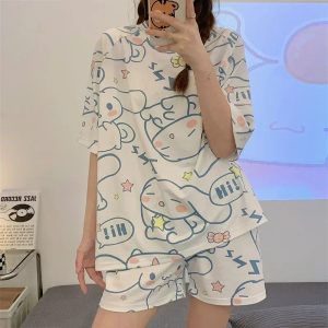 Miniso Sanrio Anime Cinnamoroll & Kuromi Pajamas