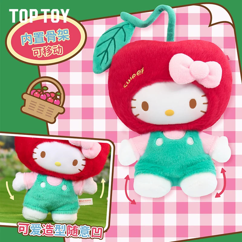 Toptoy Sanrio 17cm Hello Kitty Cherry Vinyl Plush Doll - Image 3