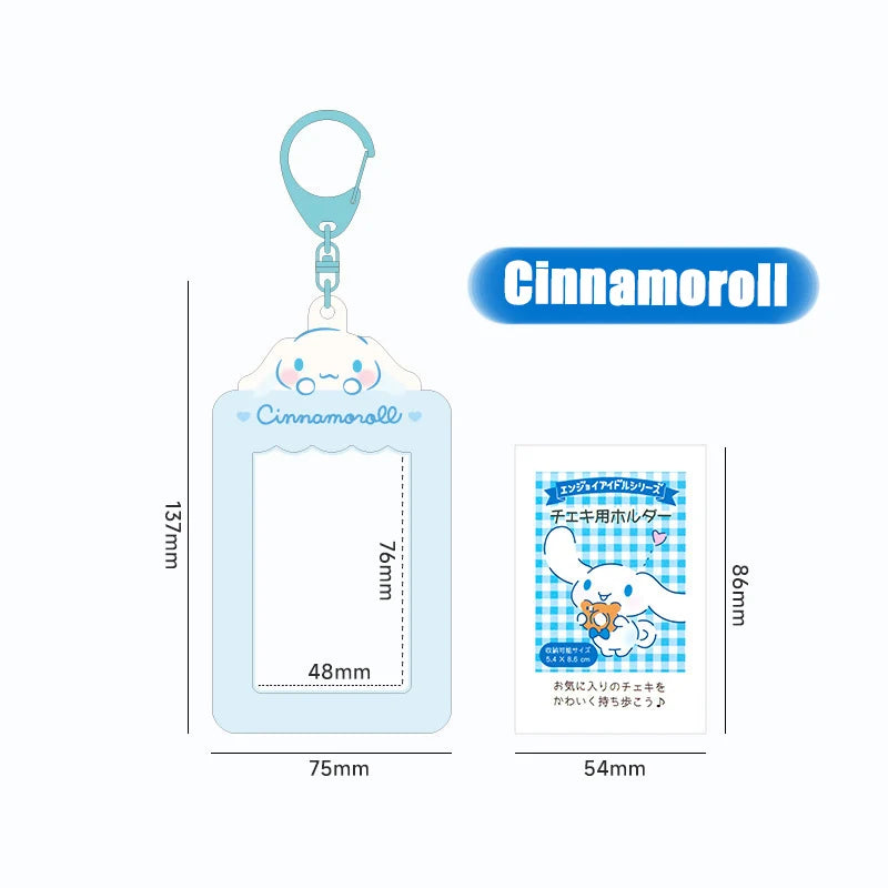 Kawaii Sanrio Hello Kitty Card Holder Keychain - Image 10