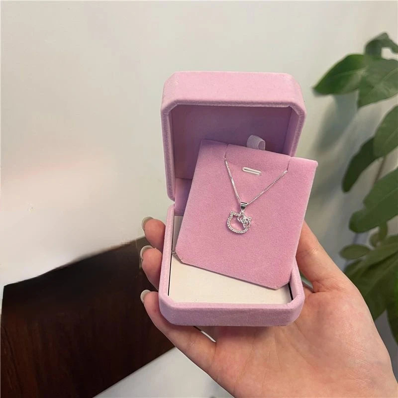 Kawaii Hello Kitty Sanrio Clavicle Chain Pendant Necklace - Image 5