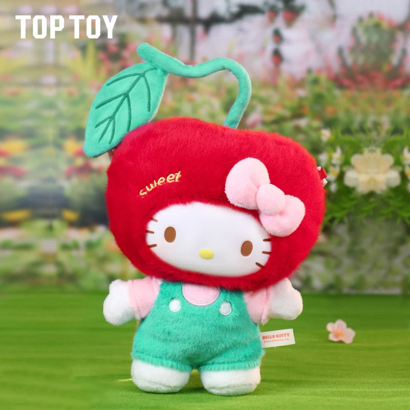 Toptoy Sanrio 17cm Hello Kitty Cherry Vinyl Plush Doll