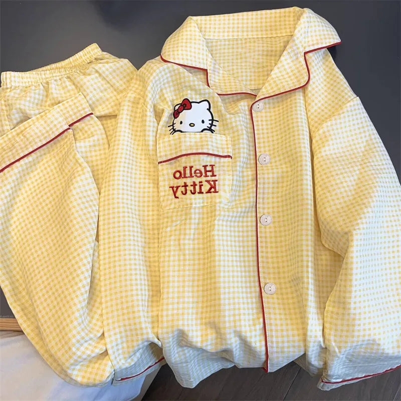 New Anime Sanrio Short Pajamas Set - Image 3