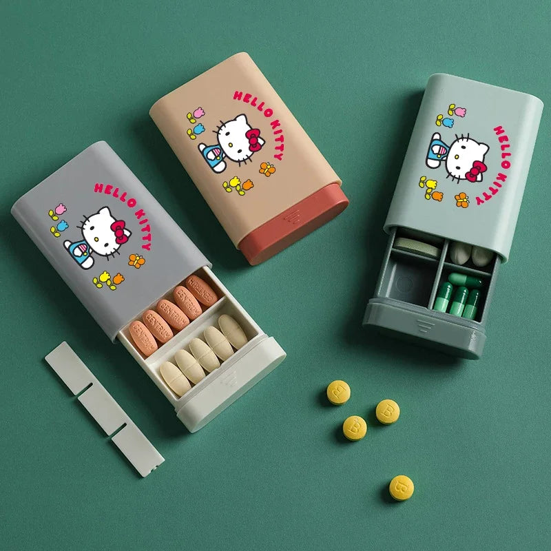 Sanrio Hello Kitty Cartoon Pill Box - Image 2