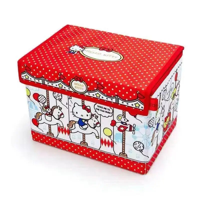 Cute Sanrio Cinnamoroll My Melody Cartoon Desktop Storage Box - Image 5