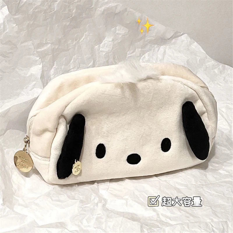 Hello Kitty & Pochacco Plush Pencil Case - Image 4