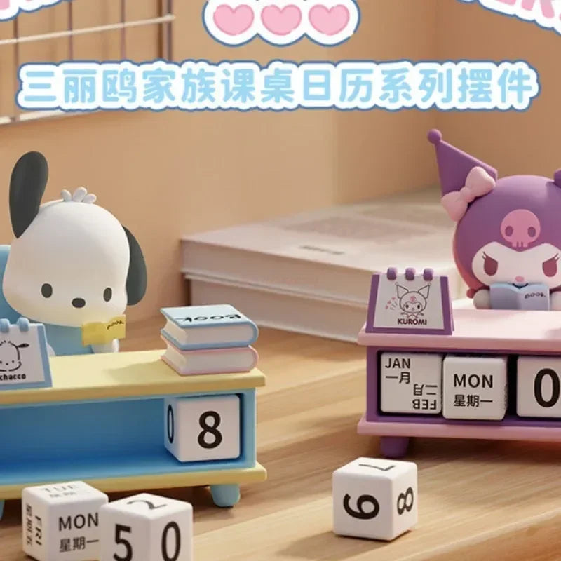 Sanrio Kuromi & Pochacco Desk Calendar Ornaments - Image 2