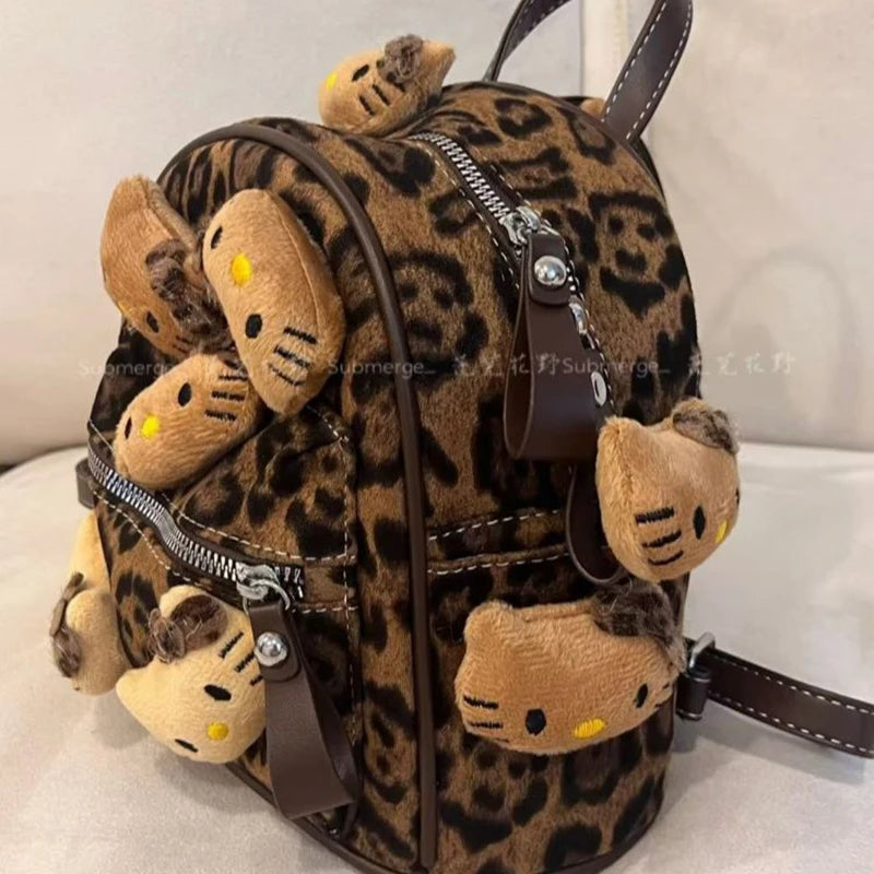 New Sanrio Hello Kitty Spicy Girl Leopard Print Bag - Image 2
