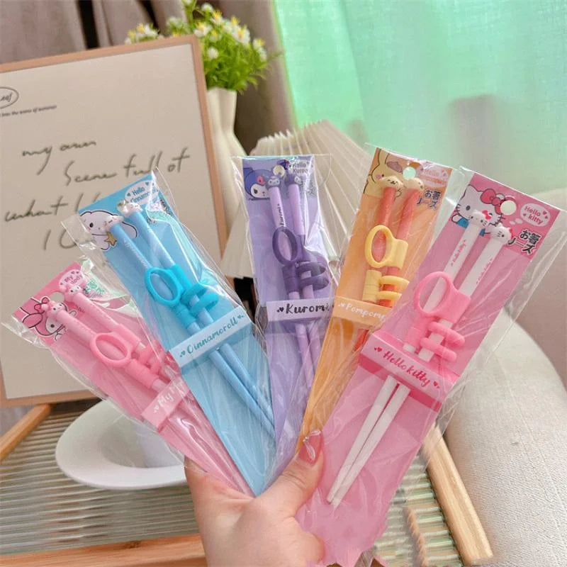 Sanrio My Melody & Kuromi Learning Chopsticks - Image 2