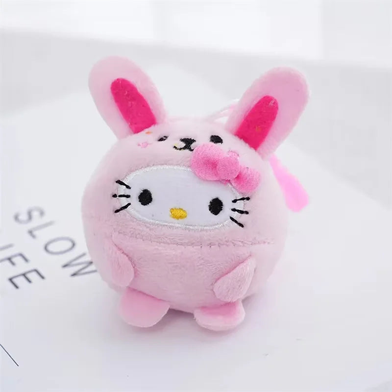 Malta Peixe Cartoon Sanrio Plush Keychain - Image 11