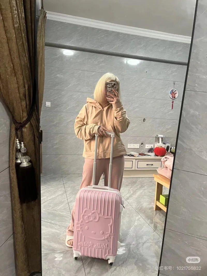 Sanrio Hello Kitty Kawaii Luggage - Image 2