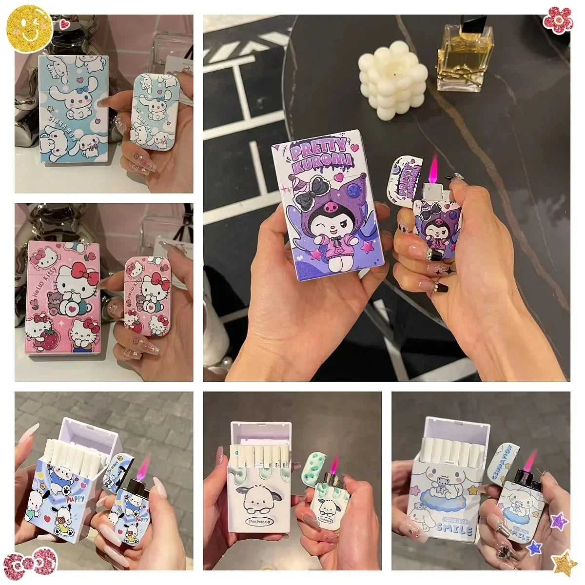 Sanrio Cartoon Hello Kitty Cigarette Case