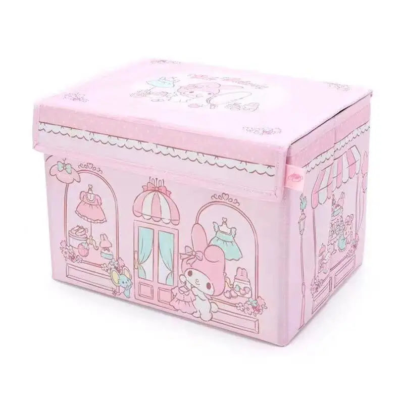 Cute Sanrio Cinnamoroll My Melody Cartoon Desktop Storage Box - Image 18